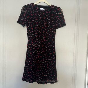 Princess Polly Floral Black Dress
